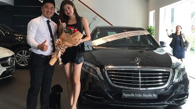 Á hậu Huyền My chơi lớn, mua xe hơn 6 tỷ mừng năm tuổi-9