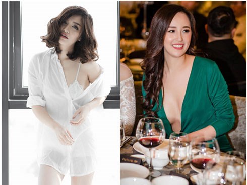 Kiểu mặc áo dễ gây 'thót tim' của các quý cô độc thân Mai Phương Thúy, Bích Phương
