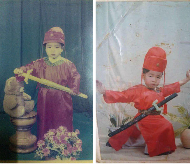 Giả làm Triển Chiêu, Đường Tăng - ảnh tuổi thơ dữ dội của dân mạng lại gây sốt-4