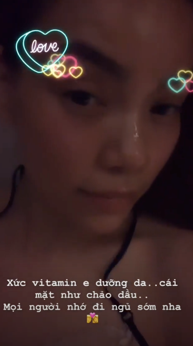 Hồ Ngọc Hà hướng dẫn cách làm đẹp với Vitamin E, tuy nhiên nếu da dầu thì bạn cần thận trọng khi sử dụng-1