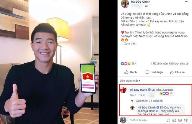 Dân mạng kháo nhau số tiền Quang Hải kiếm được từ mỗi post quảng cáo trên Facebook, nghe tới đâu giật mình tới đó-3