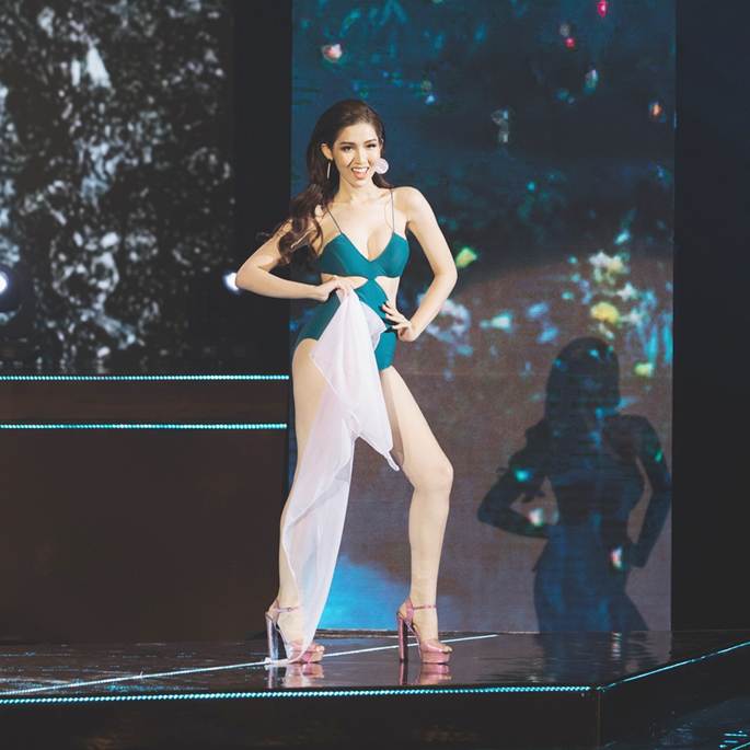 Đỗ Nhật Hà khoe vẻ đẹp hình thể, tự tin trình diễn bikini tại ‘Hoa hậu Chuyển giới Quốc tế 2019’-2