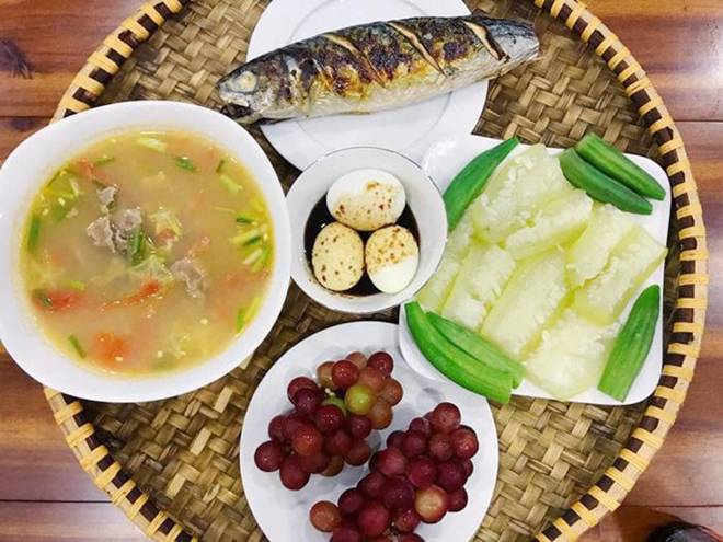 Vợ đảm 9x khoe những mâm cơm không thích thịt” nhưng chồng vẫn háo hức đòi ăn hàng ngày-6