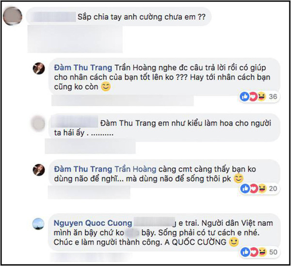 Đàm Thu Trang đáp trả gay gắt khi chồng bị mỉa mai giàu mới lấy được vợ đẹp, Cường Đô La lại nhẹ nhàng thế này-3