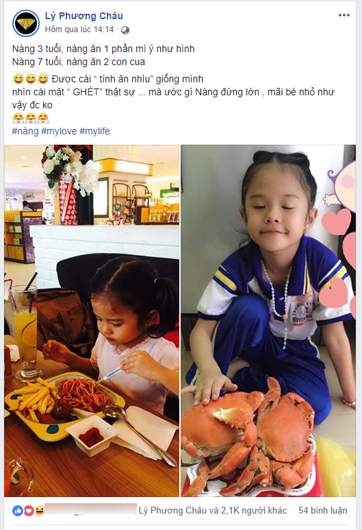 Lý Phương Châu khoe con gái ăn khỏe, dân mạng lại nói 1 câu khiến Lâm Vinh Hải phải giật mình thon thót-1