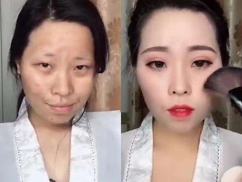 Màn lột xác ảo diệu nhờ make up khiến dân mạng kinh ngạc