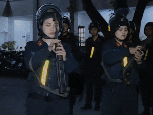 Những bông hồng thép của lực lượng cảnh sát đặc nhiệm Hà Nội