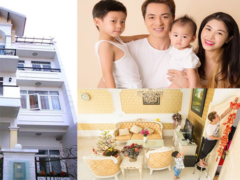Hot mom Thủy Anh - bà xã ca sĩ Đăng Khôi hồi hộp khoe biệt thự mới đang xây lộng lẫy như lâu đài-4