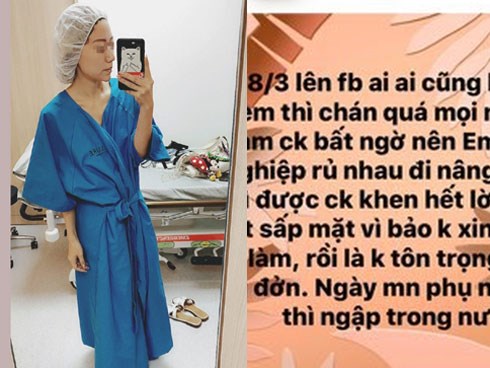Chuyện ngược đời ngày 8/3: Vợ đi nâng ngực để tạo bất ngờ cho chồng, nào ngờ bị tát sấp mặt