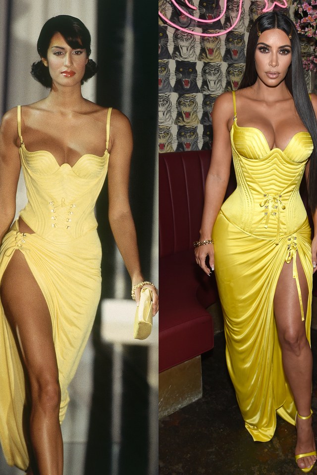 Kim siêu vòng 3 lại gây xôn xao khi mặc nội y ra phố-6