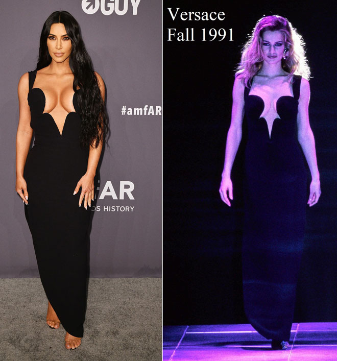 Kim siêu vòng 3 lại gây xôn xao khi mặc nội y ra phố-8