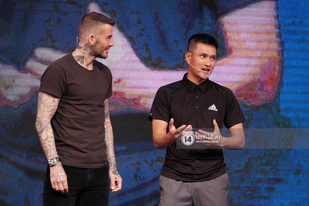 Khoảnh khắc hiếm có: Lần đầu tiên David Beckham, Công Vinh, Duy Mạnh hội ngộ trong một khung hình-2