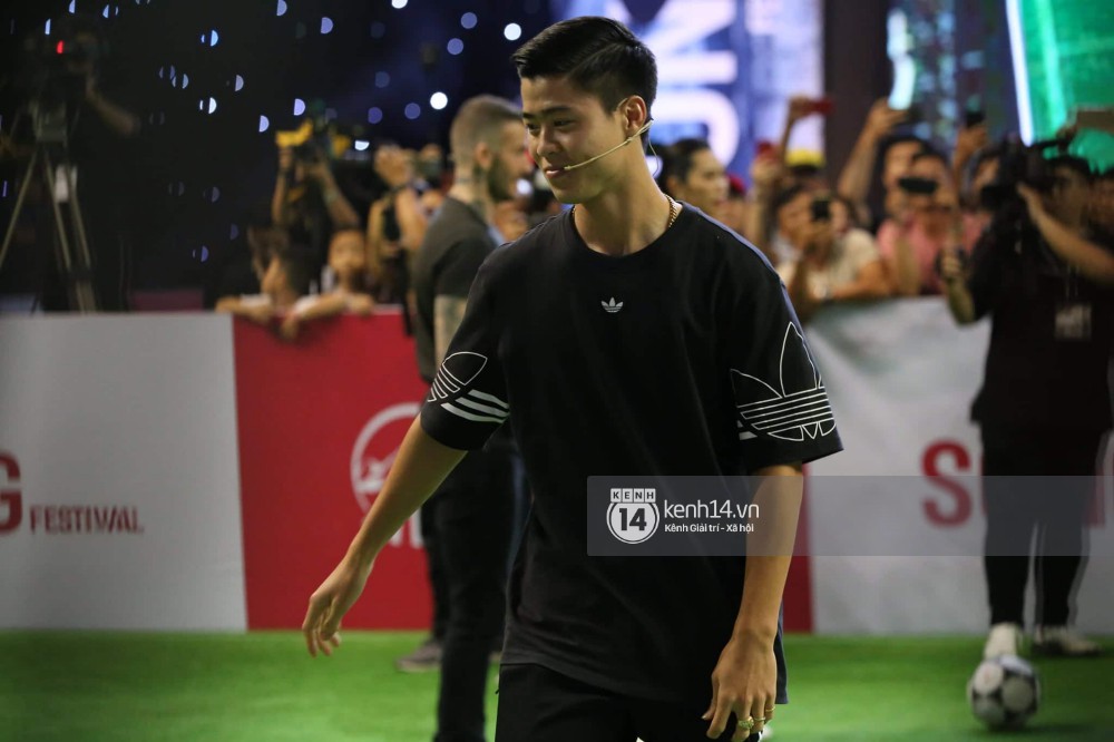 Khoảnh khắc hiếm có: Lần đầu tiên David Beckham, Công Vinh, Duy Mạnh hội ngộ trong một khung hình-5