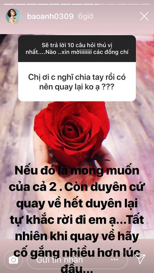 Bảo Anh lần đầu trả lời chuyện yêu lại từ đầu: Khi quay về hãy cố gắng nhiều hơn lúc đầu-1