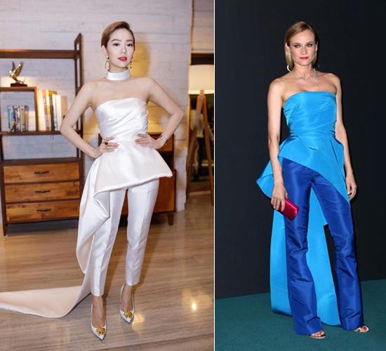 Giàu nứt vách như Đặng Thu Thảo, Phạm Hương cũng từng lao đao vì nghi vấn mặc đồ nhái-5