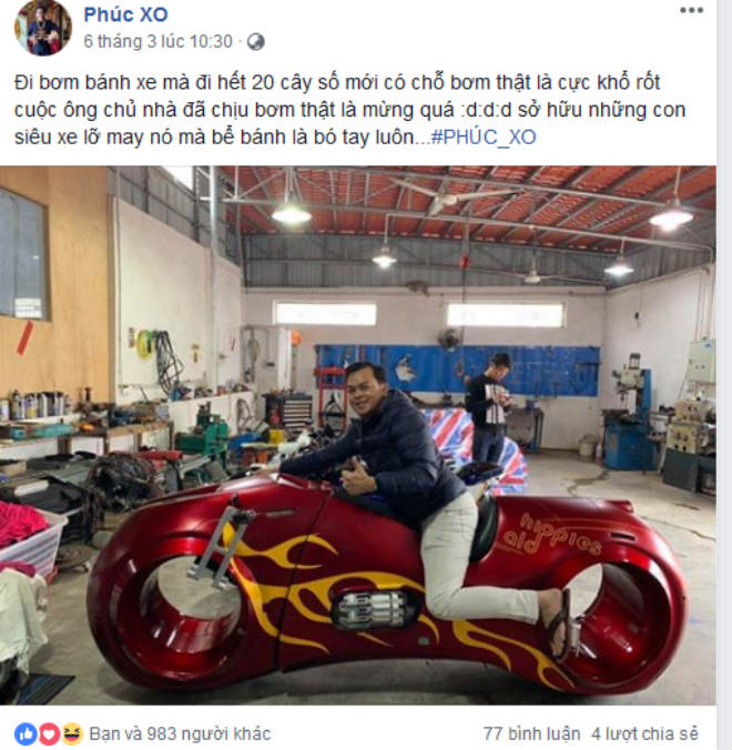 Phúc XO sợ nhất bộ 3 siêu môtô 30 tỷ đồng nổ bánh?-1