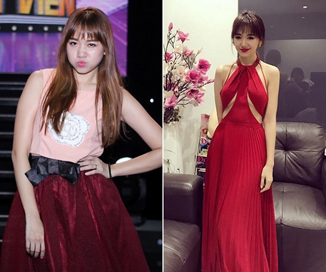 Thân hình gợi cảm hút mắt của Bảo Thy, Hòa Minzy, Hari Won sau giảm cân-15