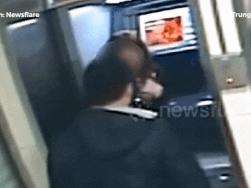 Cướp giật điện thoại, nhảy lên ô tô tẩu thoát như phim-1