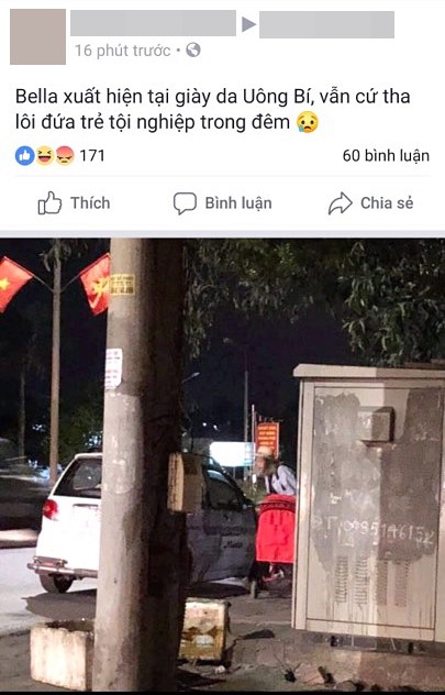 Giữa đêm lạnh, hội chị em lại xôn xao vì bắt gặp Bella đẩy bé Peter đi lang thang, Hằng Túi lập tức lên tiếng phản ứng-1