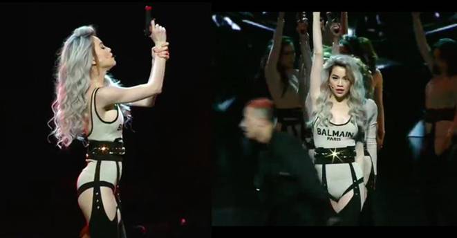 Diện đồ tắm lên sân khấu, Hồ Ngọc Hà chèn ép vòng một quá đà-5