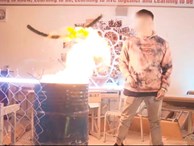 Bị tố đốt sách vở của học sinh trường Ams khi quay MV, dân mạng ném đá không thương tiếc rapper Việt