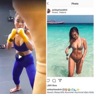 Gái xinh Instagram nổi tiếng nhờ body bốc lửa bị bóc ảnh đời thực sồ sề khác xa trên mạng-4