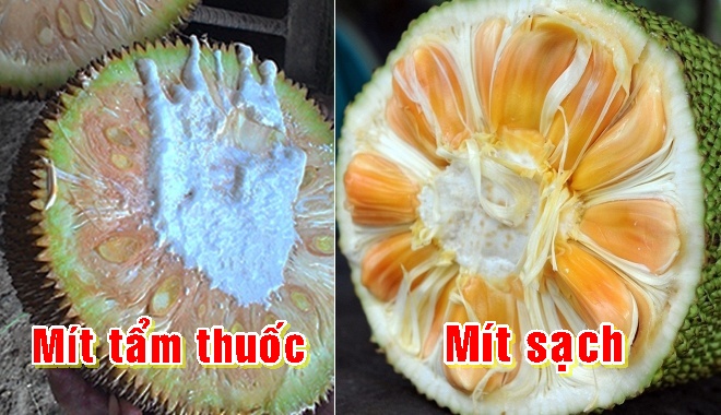 Dấu hiệu đặc biệt trên vỏ giúp chị em nhận dạng mít tiêm đầy hóa chất mà bên trong vẫn vàng óng như thật-3