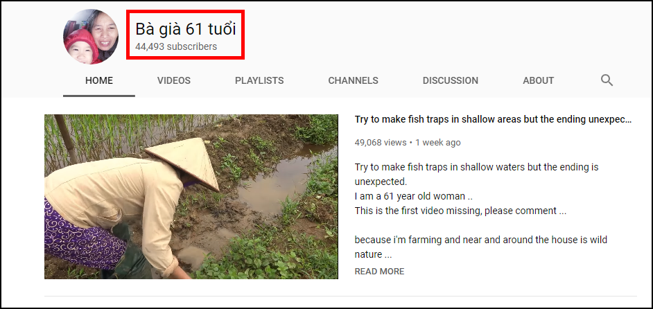 Hiện tượng YouTube Bà già 61 tuổi vẫn làm vlog ngầu như giới trẻ, 1 tuần kiếm triệu view và 45.000 sub-1