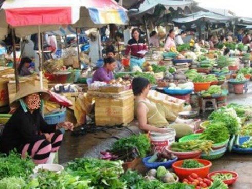 Đang thong dong đi chợ đầu mối bị trộm 