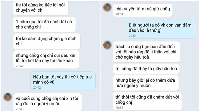 Đẳng cấp ghen ngược là đây: Đã xài chung chồng người ta hơn 1 năm còn dằn vặt chính cung: Tại sao chị dám có bầu?-4