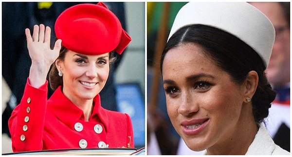 Chạm mặt lần thứ 2, Meghan và chị dâu bất ngờ ôm hôn nhau thắm thiết nhưng sau đó vẻ mặt của Công nương Kate mới là điều khó hiểu-2