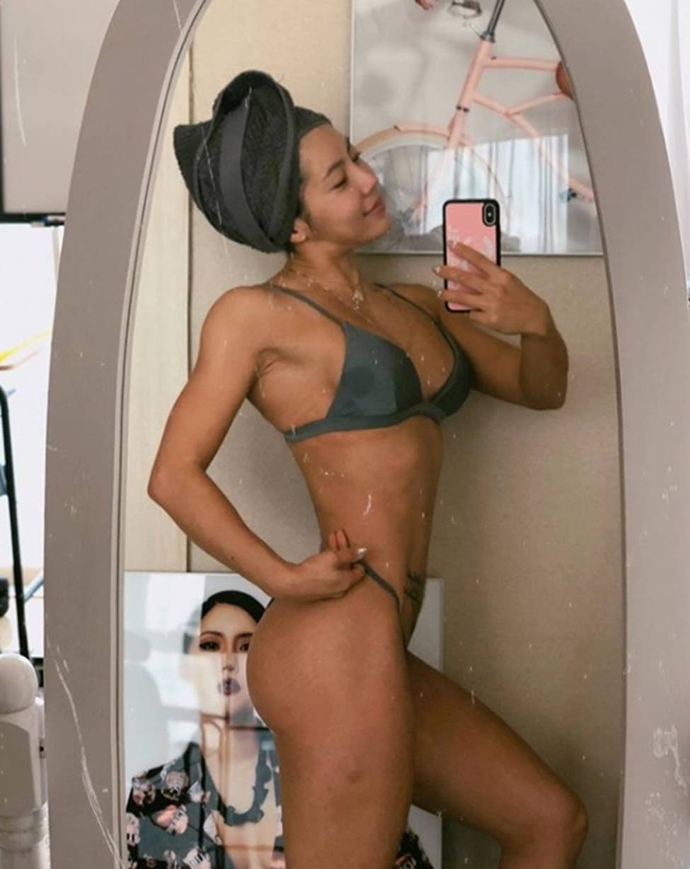 Khó ai xem thường nổi múi cơ lượn sóng của 3 hot girl phòng gym Hàn-19