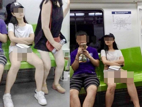 Vô tư dạng chân trên taxi như ở nhà, cô gái hớ hênh khiến tài xế đỏ mặt-2