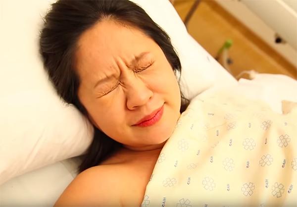 Tung khoảnh khắc con đỏ hỏn được lấy ra từ bụng mẹ, Thanh Thúy khiến nghìn chị em cay mắt-2