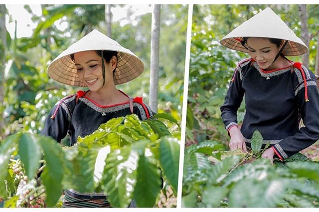 Hơn cả tắc kè hoa, H’Hen Niê gây lóa mắt khi thay đổi trang phục liên tục trong 1 ngày-8