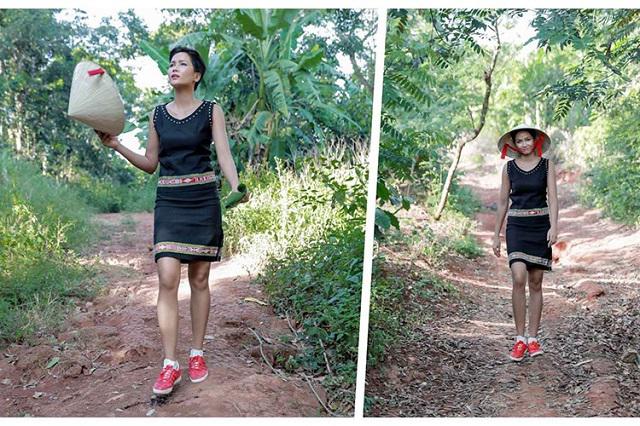 Hơn cả tắc kè hoa, H’Hen Niê gây lóa mắt khi thay đổi trang phục liên tục trong 1 ngày-9