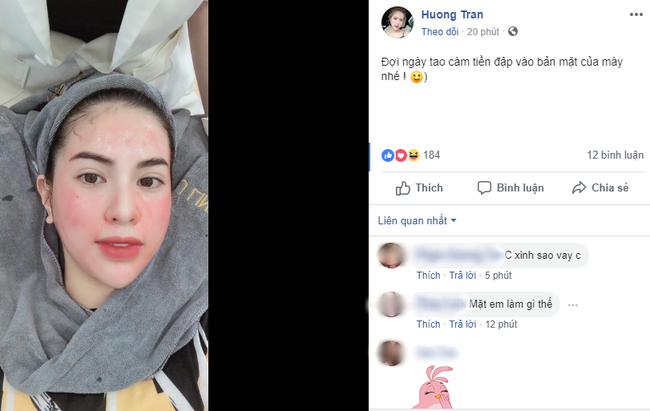 Sau khi bà xã đăng đàn đá xéo người bí ẩn, Việt Anh lại vô tư bình luận thân mật trên facebook Quế Vân-4