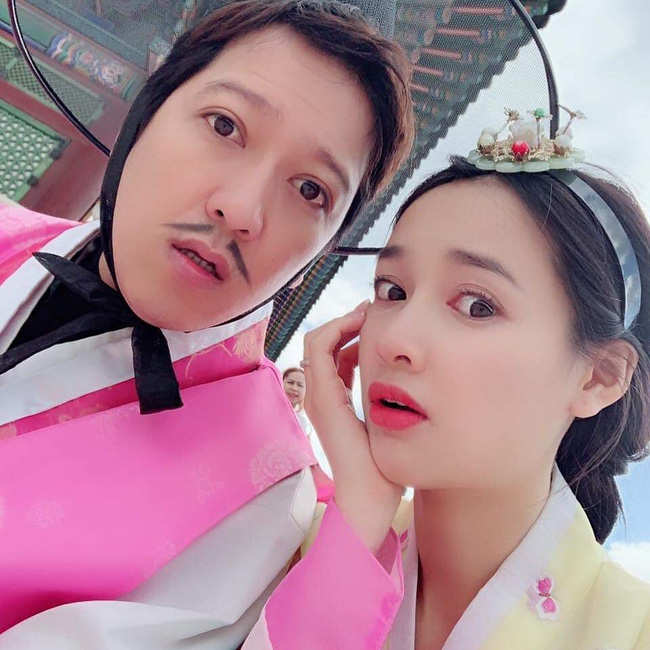 Chia sẻ đoạn hội thoại tình tứ của 2 vợ chồng, Nhã Phương - Trường Giang khiến fan phấn khích: Sến quá-2