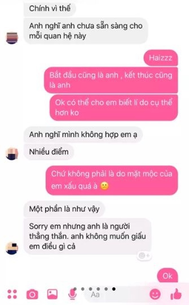 Nghe lời người yêu để lộ mặt mộc khi hẹn hò, cô gái bị đá thẳng cánh vì nhan sắc có hạn-3