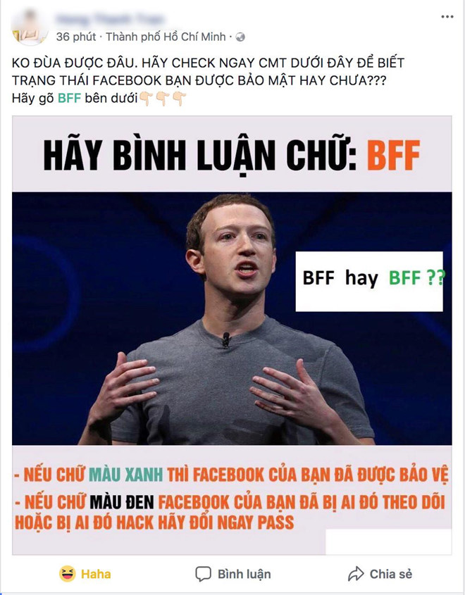 Facebook sập, dân mạng lại tung trò lừa bisou để kiểm tra an toàn-2