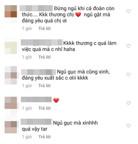 Hiếm lắm mới bình luận bài viết của Hari Won, Trấn Thành nói thế này khi bà xã ngủ gật ở trường quay-8