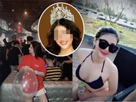 Sau nghi án bán dâm nghìn đô, Á hậu Thái Mỹ Linh công khai ảnh đi bar 'phê pha' hít bóng cười