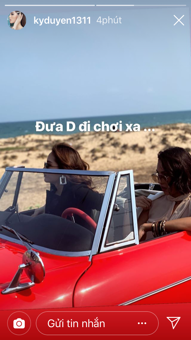 Valentine trắng, Kỳ Duyên - Minh Triệu lại công khai đưa nhau đi trốn tình tứ thế này-2