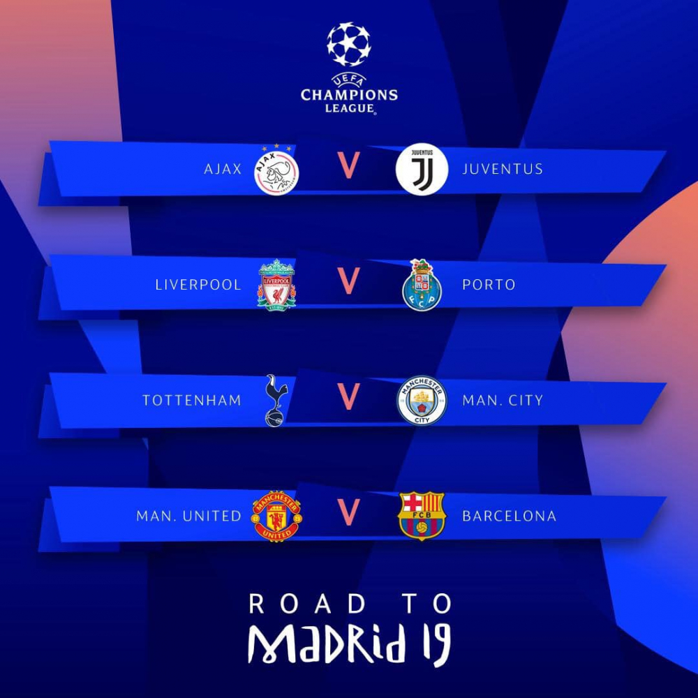 Tứ kết Champions League: Đại chiến Man Utd vs Barca, Juventus, Liverpool thở phào-1