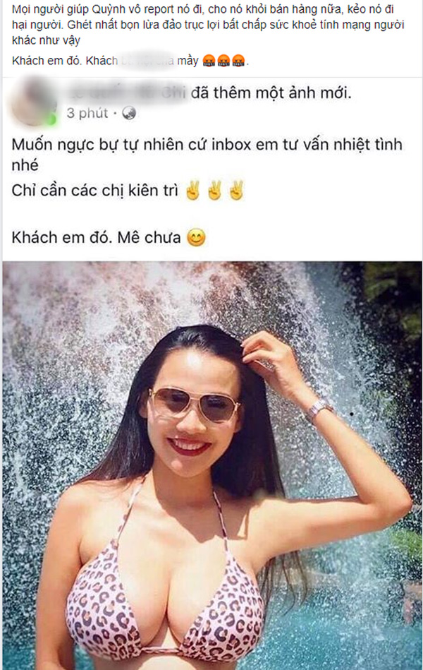 Nữ MC từng đăng tin tuyển chồng bức xúc vì ảnh bầu sữa của mình bị chôm đi quảng cáo thuốc nở ngực-8