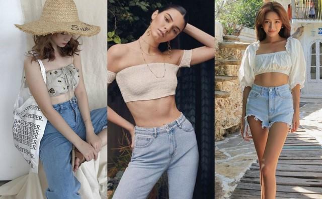 Bộ sưu tập áo chỉ bằng 1 gang tay cực gợi cảm của Minh Tú và dàn mỹ nhân Việt-2