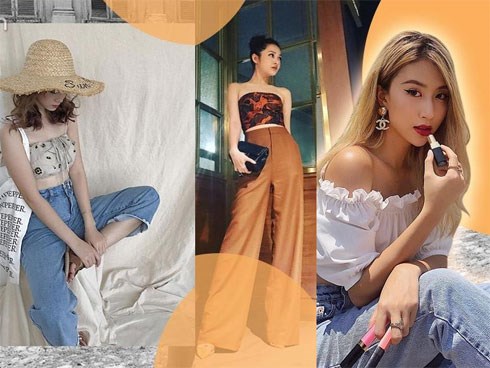 Bộ sưu tập áo chỉ bằng 1 gang tay cực gợi cảm của Minh Tú và dàn mỹ nhân Việt