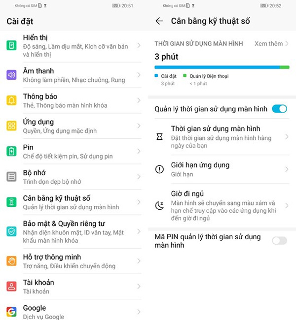 Cách giới hạn thời gian sử dụng điện thoại-1
