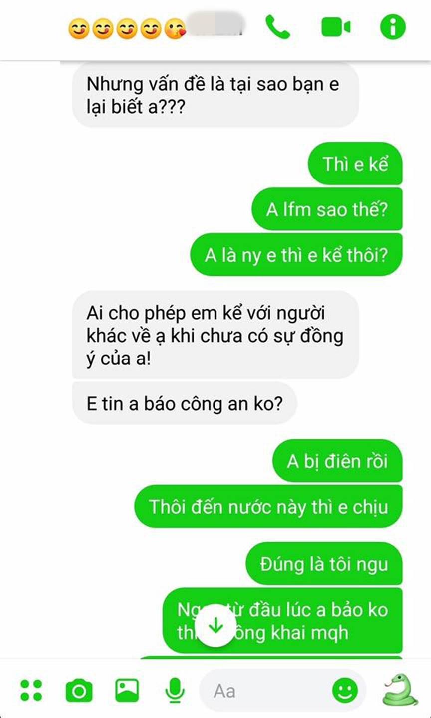 Yêu nhau 4 năm không chịu công khai, chàng trai đòi báo công an vì bạn gái dám kể về mình với bạn thân-2
