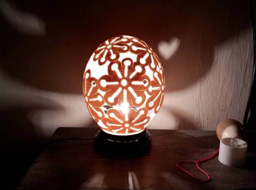 Phù phép vỏ trứng vứt đi thành sản phẩm có giá hàng triệu đồng-16